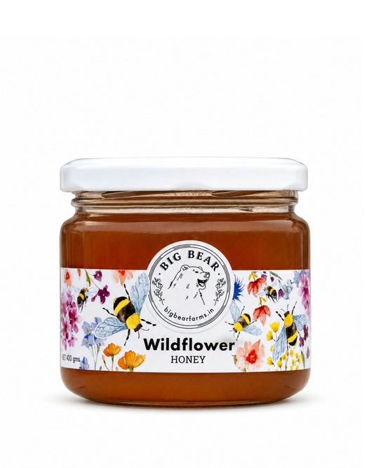 Wildflower Honey 400g - Big Bear Farms