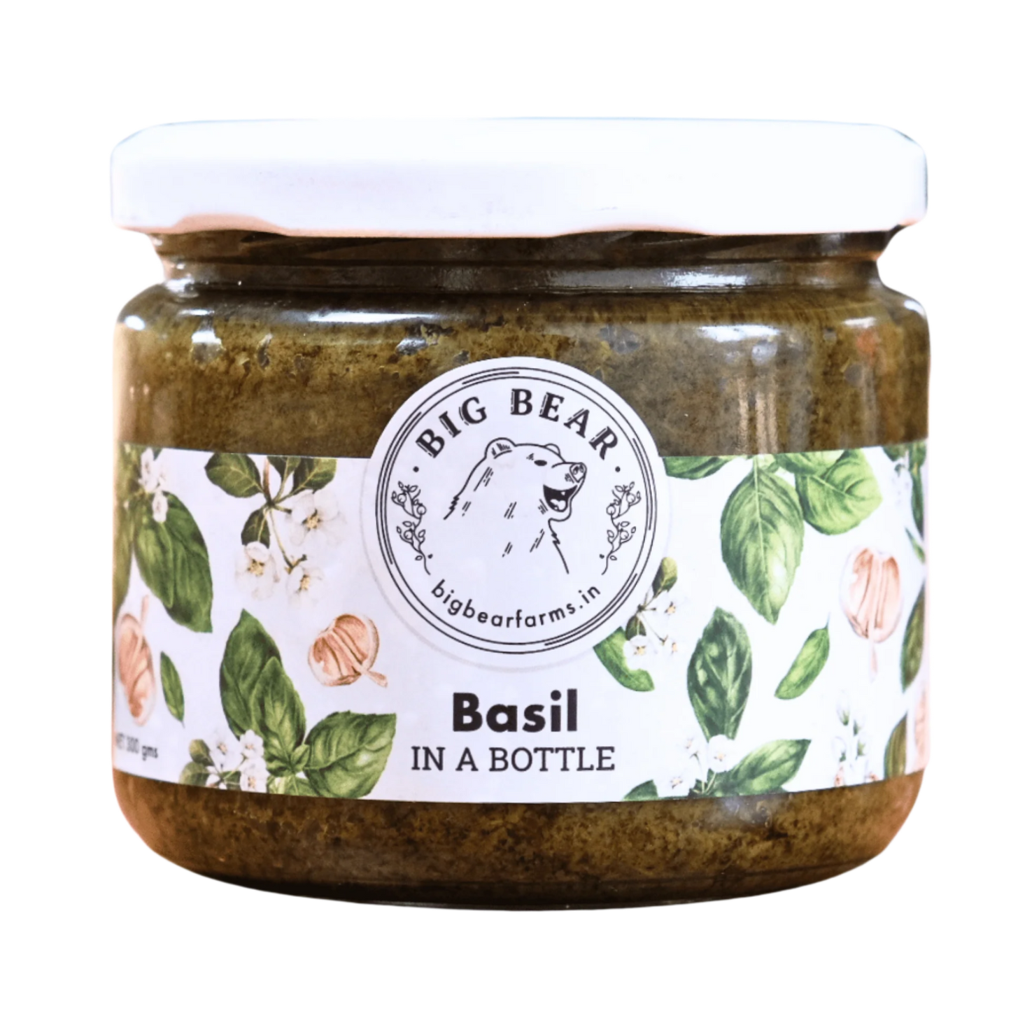 Basil in a Bottle 300g - Big Bear Farms
