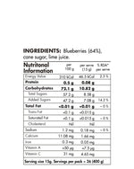 Blueberry Preserve 400g - Big Bear Farms