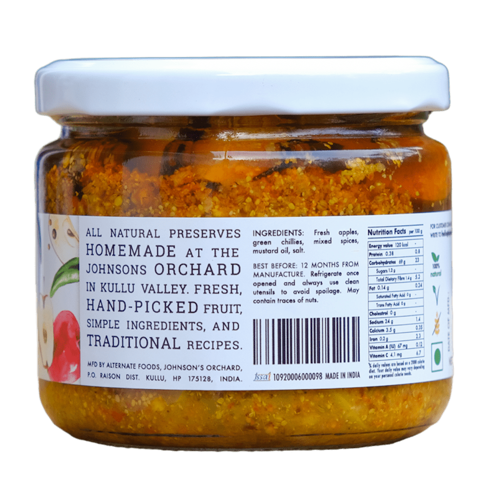 Apple Pickle 300g - Big Bear Farms