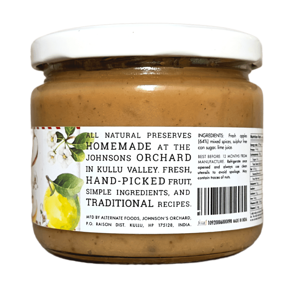 Apple Sauce 350g - Big Bear Farms