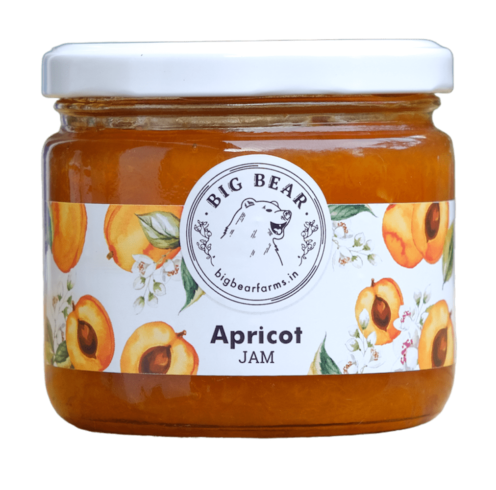 Apricot Jam 300g - Big Bear Farms