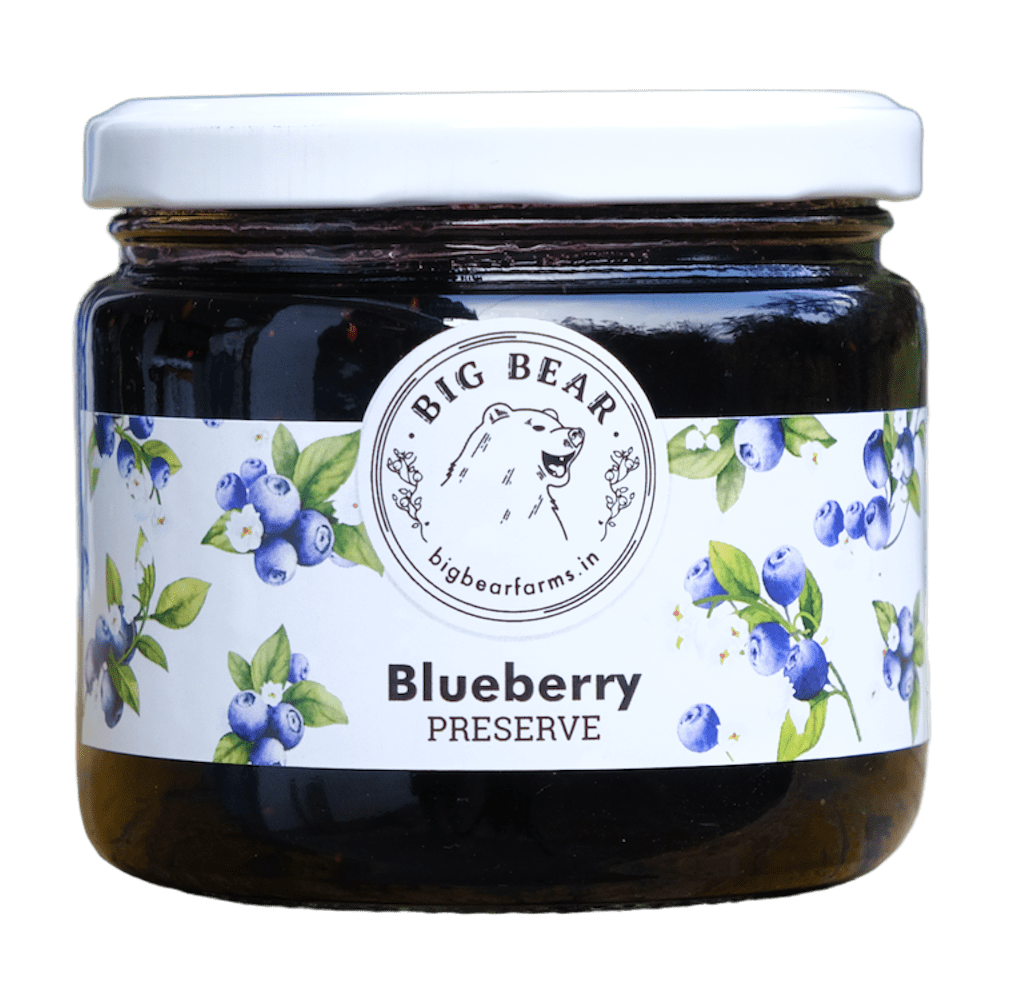 Blueberry Preserve 300g - Big Bear Farms