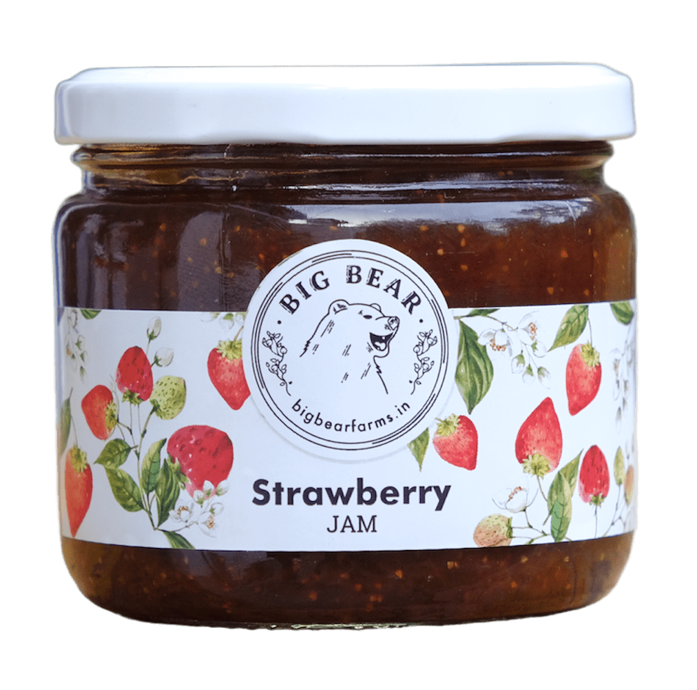 Strawberry Jam 350g Big Bear Farms